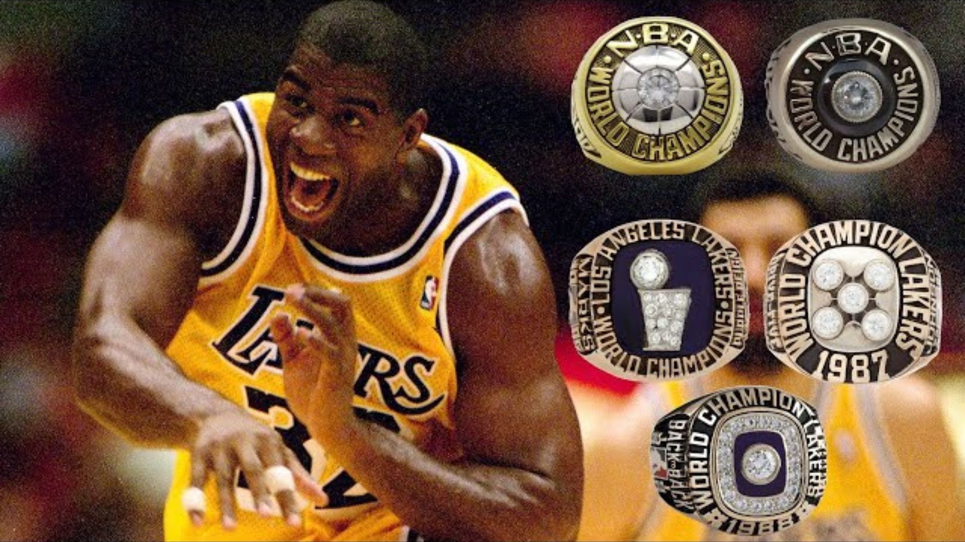 How Many Rings Does Magic Johnson Have?